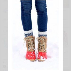 Sperry for J. Crew ~ Duck Boot Top Sider